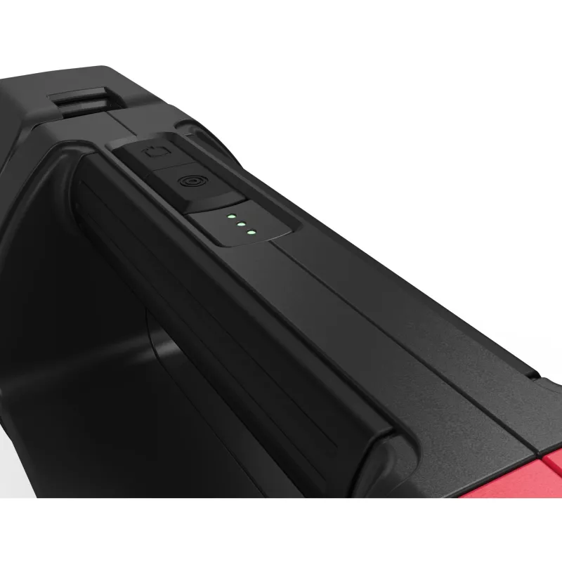 Ansmann HS20R Pro 1600-0223 faro LED portatile a mano 20 W, IP20, 3 lampade, nero/rosso
