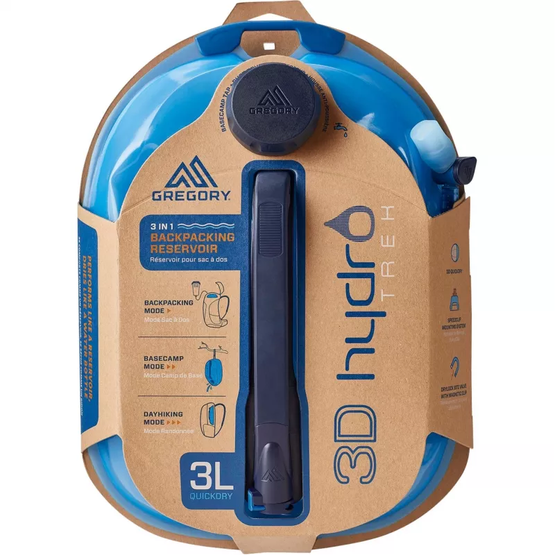 Sacca idrica 3D Hydro Trek 3L, borraccia Light Blue, 3 litri