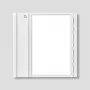 Siedle pulsante di chiamata TM 700-1-0 W bianco (210011966-00)