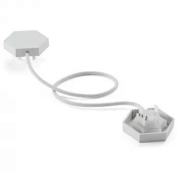 Connettore per illuminazione Nanoleaf Flex — bianco, cavo 0,24 m, confezione da 3