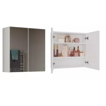 Mobile bagno Topeshop POLA 2DL BIEL bianco
