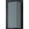 Armadietto Cama VIGO 90 chiuso 90/35/32 bianco/grigio lucido