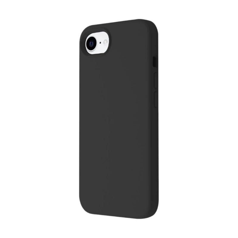 Custodia protettiva MagSafe Crong per iPhone 16e – nero