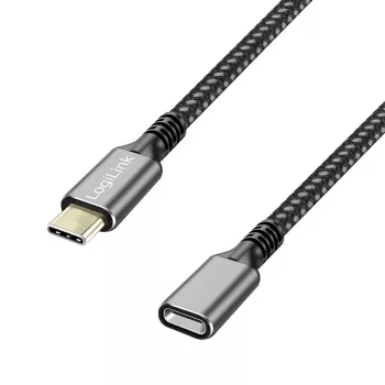 USB 3.2 Gen1 Type-C a USB-C/F, PD, 2m