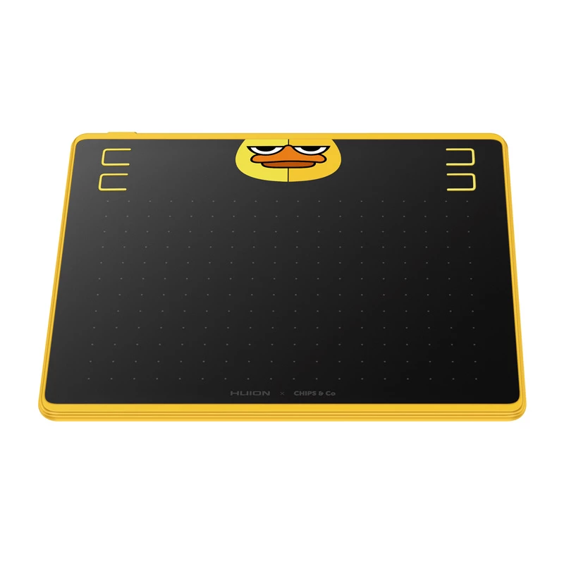 Tavoletta grafica con penna HUION HS64 Special Edition nero giallo
