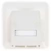 Presa a muro in fibra ottica FTTH da incasso Digitus DN-93201 adattatore SC/LC 86x30x86mm