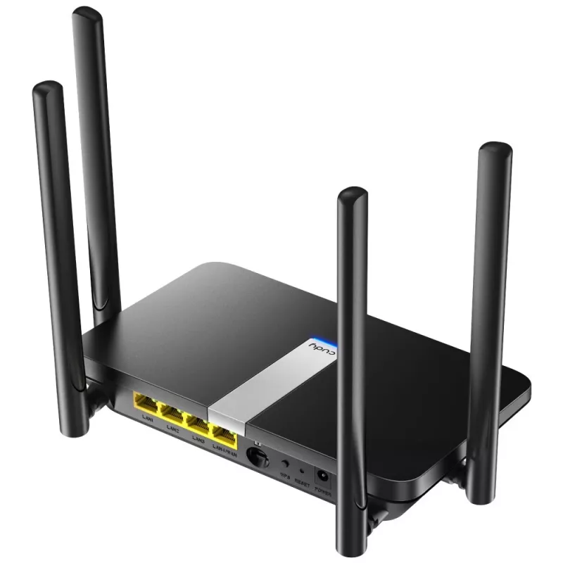 Router WLAN Cudy LT500 Fast Ethernet dual-band (2,4 GHz / 5 GHz) 4G nero