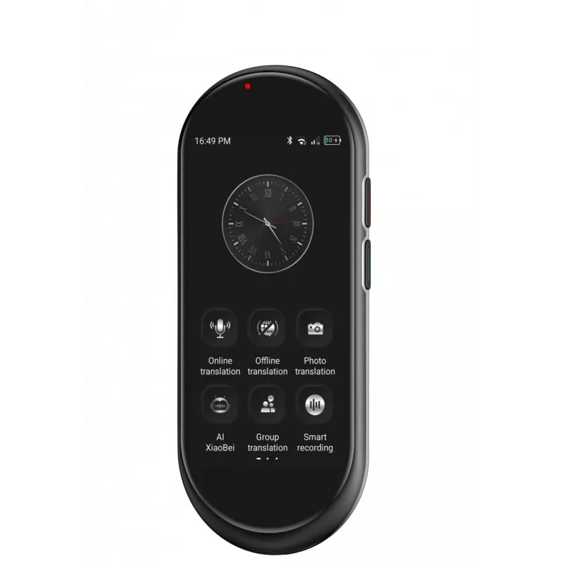 Traduttore vocale portatile MAXCOM MT100 4G, traduzione vocale multilingue, dispositivo compatto