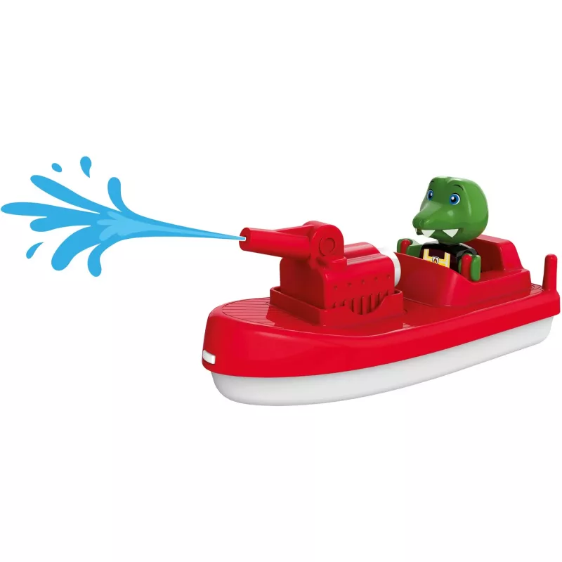 FireBoat, veicolo giocattolo rosso/bianco