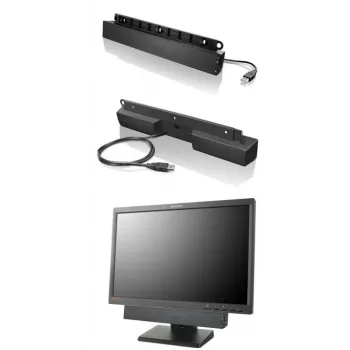 Soundbar USB Lenovo nero 2.0 canali 2,5 W