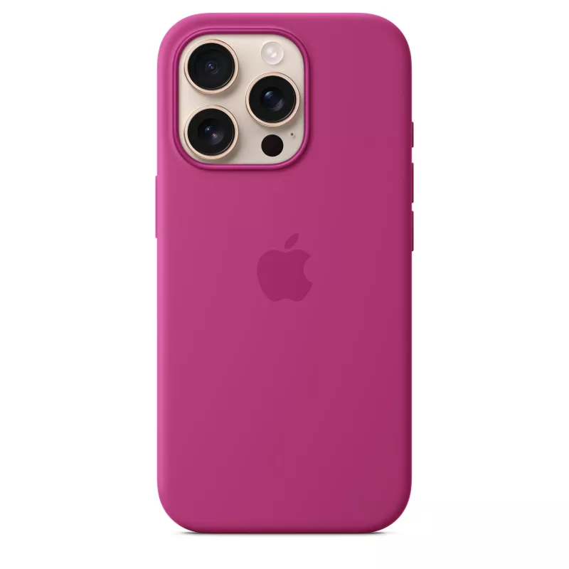 Custodia in silicone per Apple iPhone 16 Pro compatibile MagSafe