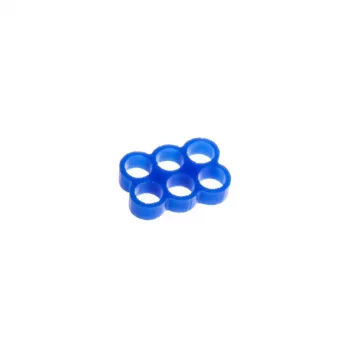 E22 pettine per cavi Stealth 6 slot - blu