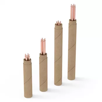 Heatpipe CPU Streacom ST-HP6-4250 dritto – 6 heatpipe, design dritto