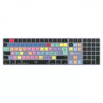 Tastiera LogicKeyboard Titan DE Mac per Adobe Premiere Pro CC — layout tedesco