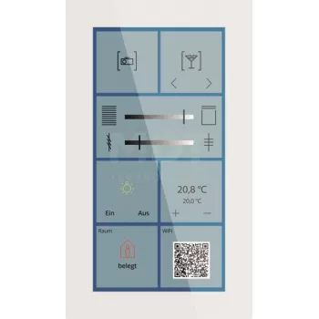 MDT KNX Glass Touch Smart Plus 6
