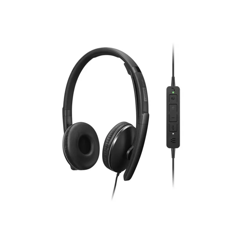 Lenovo 4XD1M45627 cuffie/headset con filo fascia USB Type-C nero