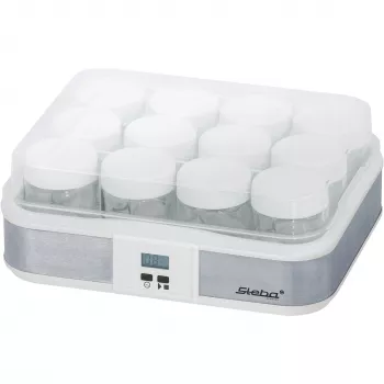 Yogurtiera JM 2, yogurtiera acciaio inox/bianco