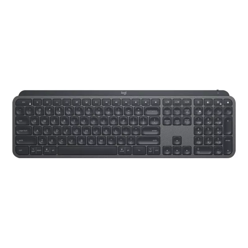 Logitech MX Keys Combo for Business - Set Tastiera e Mouse - retroilluminato - wireless - Bluetooth LE - QWERTY - GB - Grafite