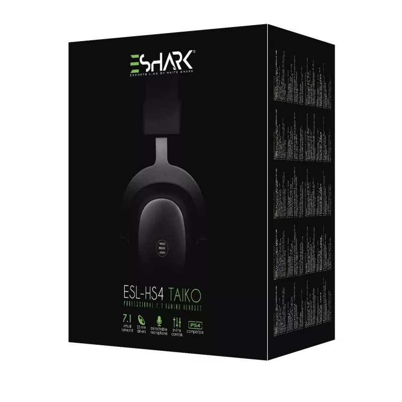 White Shark Premium Line ESL-HS4 cuffie gaming TAIKO