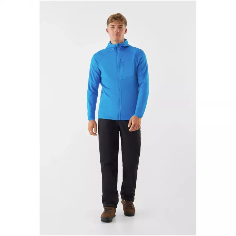 Felpa con cappuccio Viking Jukon Zip - blu