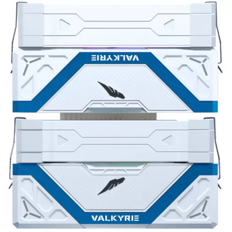 Dissipatore CPU Valkyrie Vind DL125 bianco di Valkyrie — modello VK-AIRDL125W, design leggero e durevole