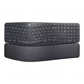 Logitech ERGO K860 - tastiera - wireless - 2,4 GHz, Bluetooth 5.0 - QWERTY - GB - grafite