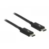 Cavo Thunderbolt DeLOCK 84845 1 m 20 Gbit/s nero