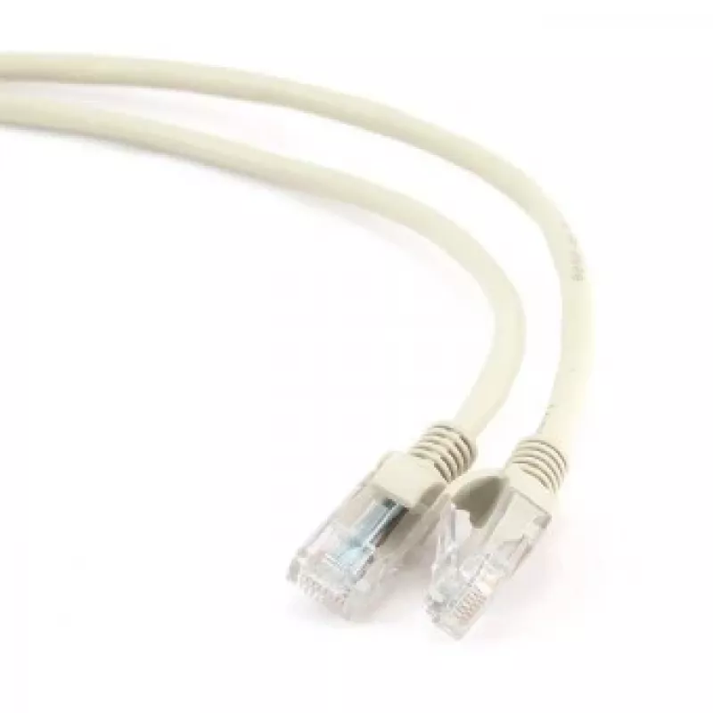 Cavo di rete Gembird PP12-5M Cat5e, 5 m, RJ-45 a RJ-45, 10/100/1000Base-T(X), beige