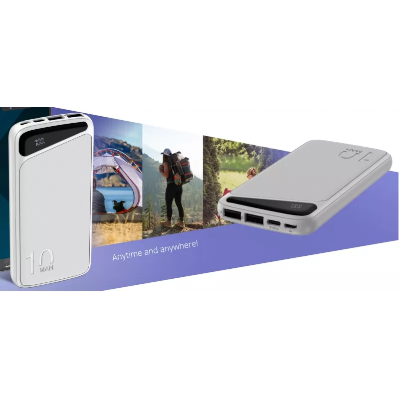 Powerbank portatile Navitel PWR10 MX BIANCO 10000 mAh