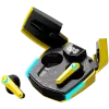 Canyon GTWS-2 Cuffie Wireless Ohrhaken Gaming USB Type-C Bluetooth Dock di ricarica Giallo (CND-GTWS2Y)