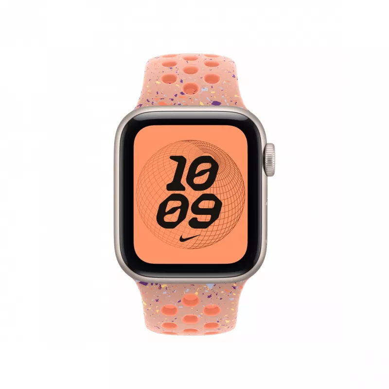 Apple MGA44ZM/A cinturino smart wearable rosa alluminio, fluoroelastomero