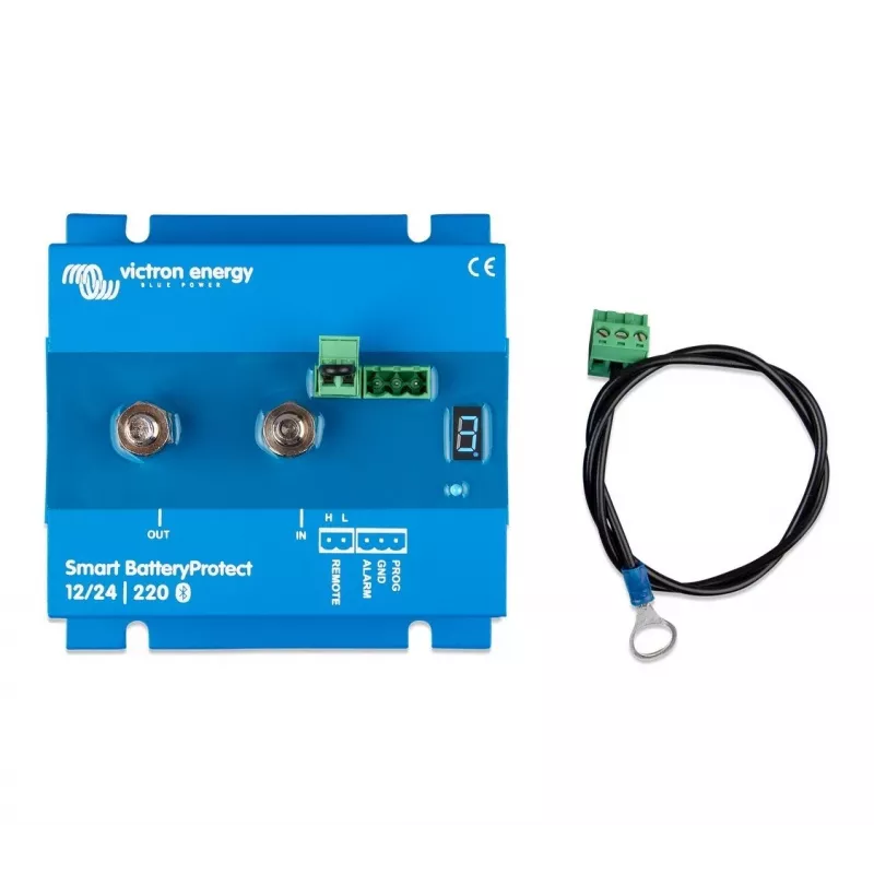Relè smart BatteryProtect Victron Energy BPR122022000 12/24 V 220 A (isolamento automatico della batteria)