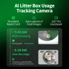 Lettiera aperta per gatti PETKIT Purobot Max Pro — bianco, 657×538×603 mm, adattatore 12 V