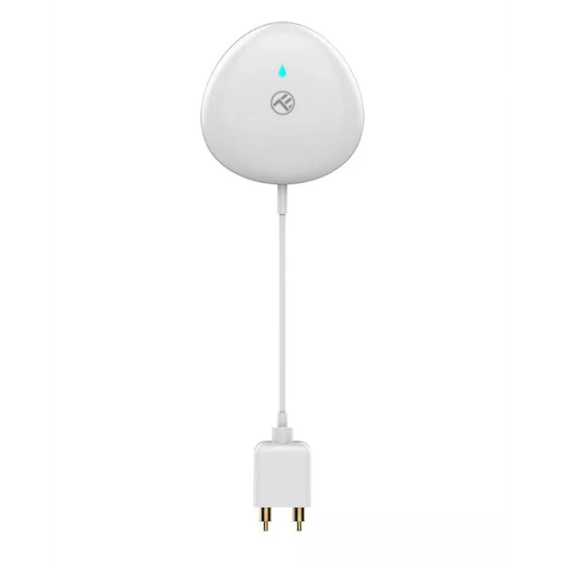 Sensore di allagamento Tellur WiFi AAA bianco – rilevatore d'acqua wireless, a batteria (AAA)