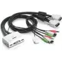TRENDnet set di cavi DVI-I, USB e audio KVM TK-232DV 3 m