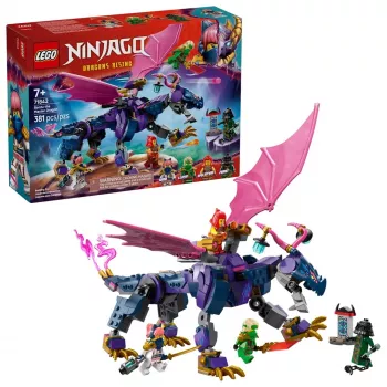 Giocattolo da costruzione LEGO NINJAGO 71842 Rontu il drago maestro — 381 pezzi, 4 minifigure, modello da esposizione 130 mm