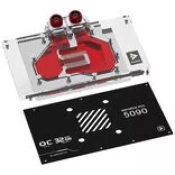 Waterblock GPU Barrow MSI Suprim 5090 nero — raffreddamento full-cover per schede grafiche