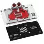 Waterblock GPU Barrow MSI Suprim 5090 nero — raffreddamento full-cover per schede grafiche