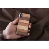 Custodia per smartphone man and wood per iPhone X/XS — custodia protettiva nera