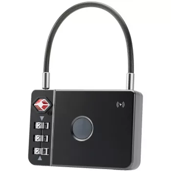 Lucchetto intelligente Mili MiLock nero a codice senza fili batteria CR2032