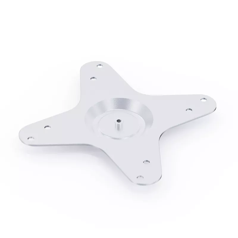Piastra adattatore WANBO SUPPORTO A SOFFITTO ACCESSORIO alluminio argento 170x170mm