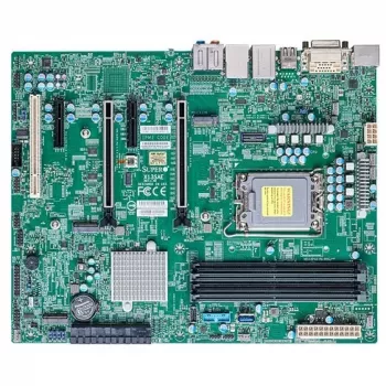 Supermicro - X13SAE - scheda madre - ATX - socket LGA1700 - chipset W680 - USB 3.2 Gen 1, USB 3.2 Gen 2, USB-C Gen 2x2 - LAN Gigabit, LAN 2,5 Gigabit - grafica integrata (CPU necessaria)
