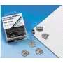 Clip in metallo WEDO 112 154 argento capacità 10 fogli 100 pezzi