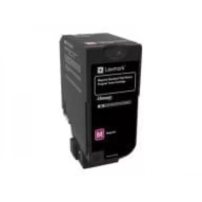 Lexmark 74C2SM0 cartuccia toner 1 pz. originale magenta