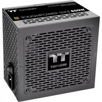 Thermaltake ToughPower GX3 - Alimentatore (interno) - ATX12V 3.0 - EPS12V - 80 PLUS Gold - AC 100-240 V - 850 Watt - Nero (PS-TPD-0850NNFAGE-3)