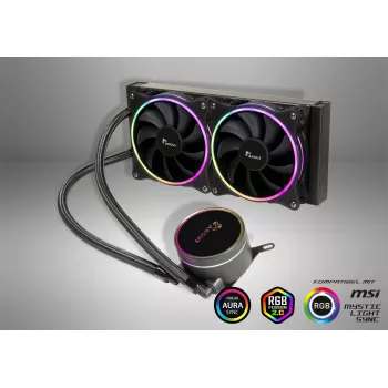 Dissipatore a liquido per CPU Inter-Tech Argus Iceman LC-240 RGB