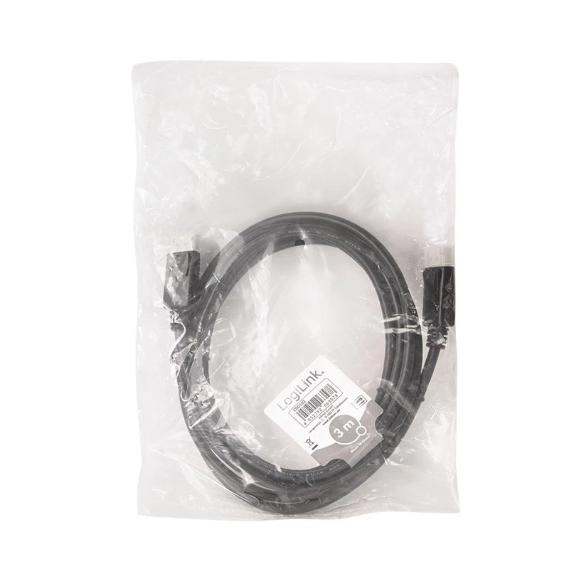 Cavo DisplayPort LogiLink 3 m nero CD0102