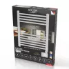 Termoarredo elettrico LED per bagno | AD 7823 | radiatore | 400 W | bianco | IP24