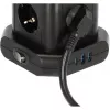 Torre multipresa Brennenstuhl 1153560010 — 8 prese, 2×USB-A, 1×USB-C, nero
