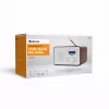 Radio DENVER DAB-30DW radio da tavolo DAB/FM con finitura in legno scuro